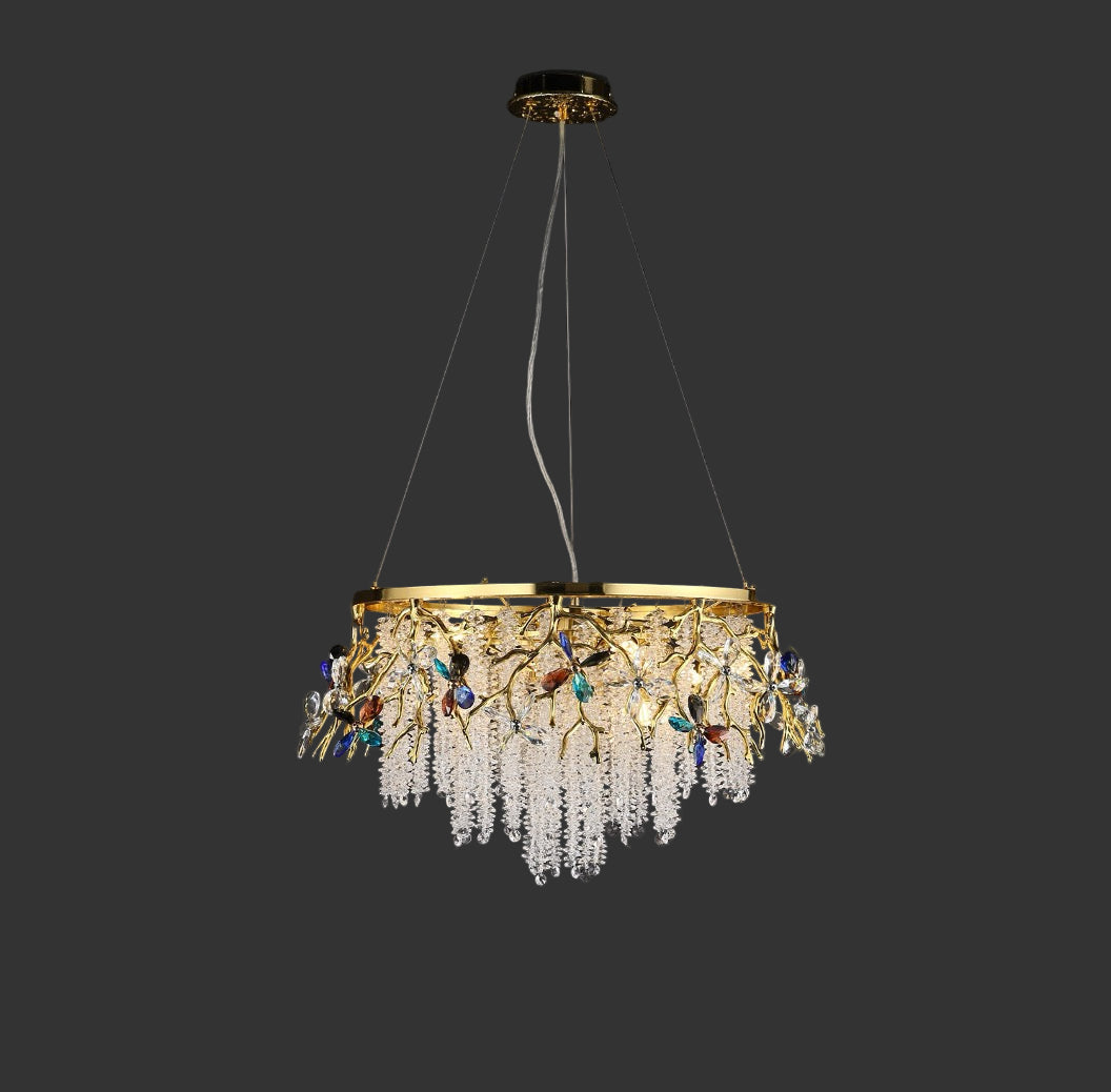 Wisteria Circular Chandelier II by VORELLI