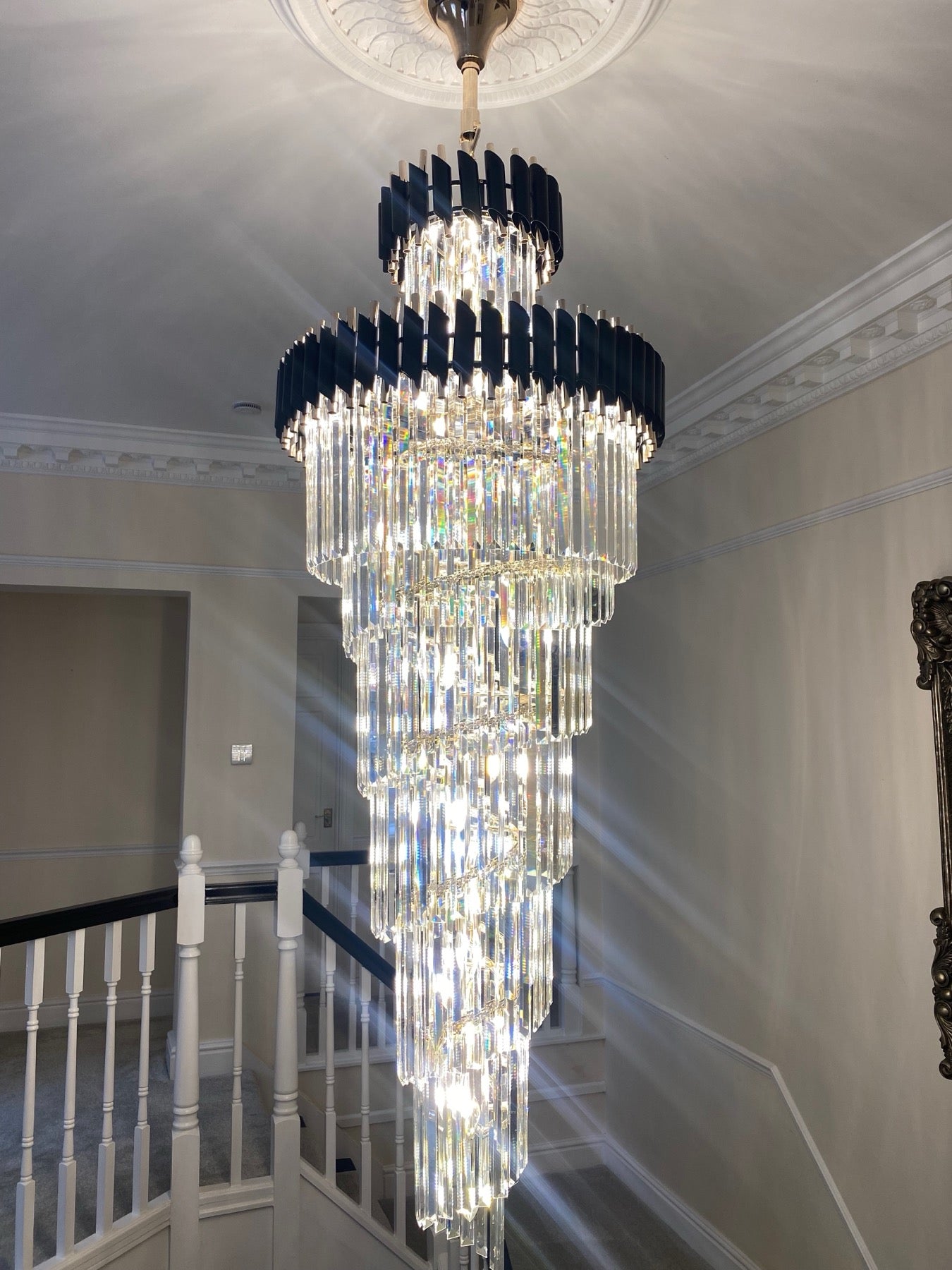 Staircase Chandelier Size Guide project visual reference 3